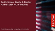 Easily Scope, Quote & Deploy  Azure Stack HCI Solutions